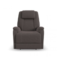 Picture of ZECLINER MODEL 3+ POWER ROCKING RECLINER POWER HEADREST, LUMBAR, HEAT & MASSAGE IN CHESTNUT