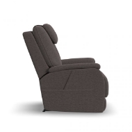 Picture of ZECLINER MODEL 3+ POWER ROCKING RECLINER POWER HEADREST, LUMBAR, HEAT & MASSAGE IN CHESTNUT