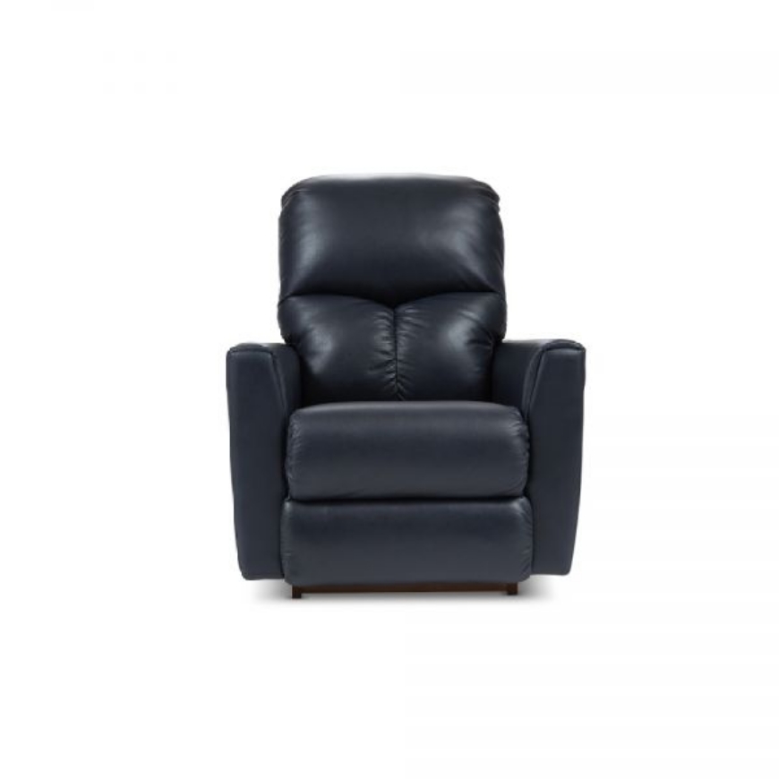 Picture of HAWTHORN POWER LEATHER ROCKING RECLINER WITH POWER HEADREST AND LUMBAR