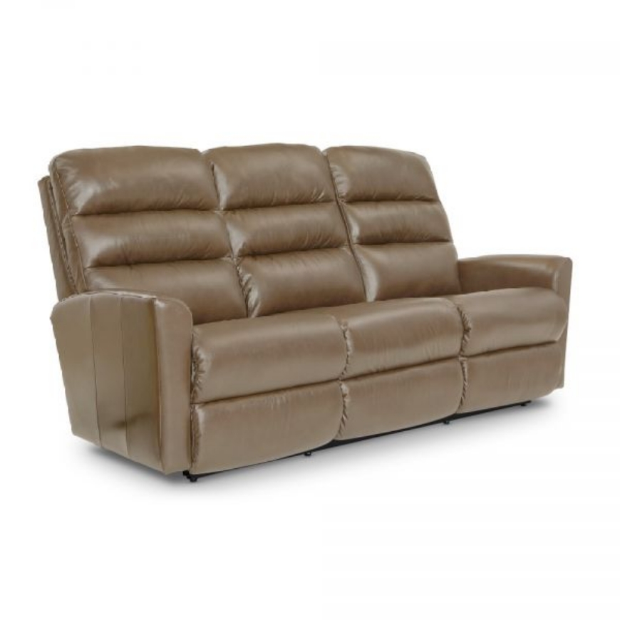 Picture of LIAM LEATHER POWER RECLINING SOFA WITH POWER HEADRESTS