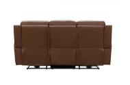 Picture of PIERCE LEATHER POWER RECLINING SOFA WITH POWER HEADRESTS AND LUMBAR