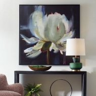 Picture of PEONY FRAMED CANVAS