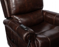 Picture of EISLEY LEATHER POWER LIFT RECLINER WITH POWER HEADREST AND LUMBAR