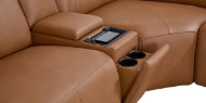 Picture of AIRY LEATHER POWER RECLINING SECTIONAL