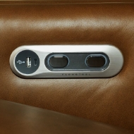 Picture of FINLEY LEATHER POWER INCLINING LOVESEAT