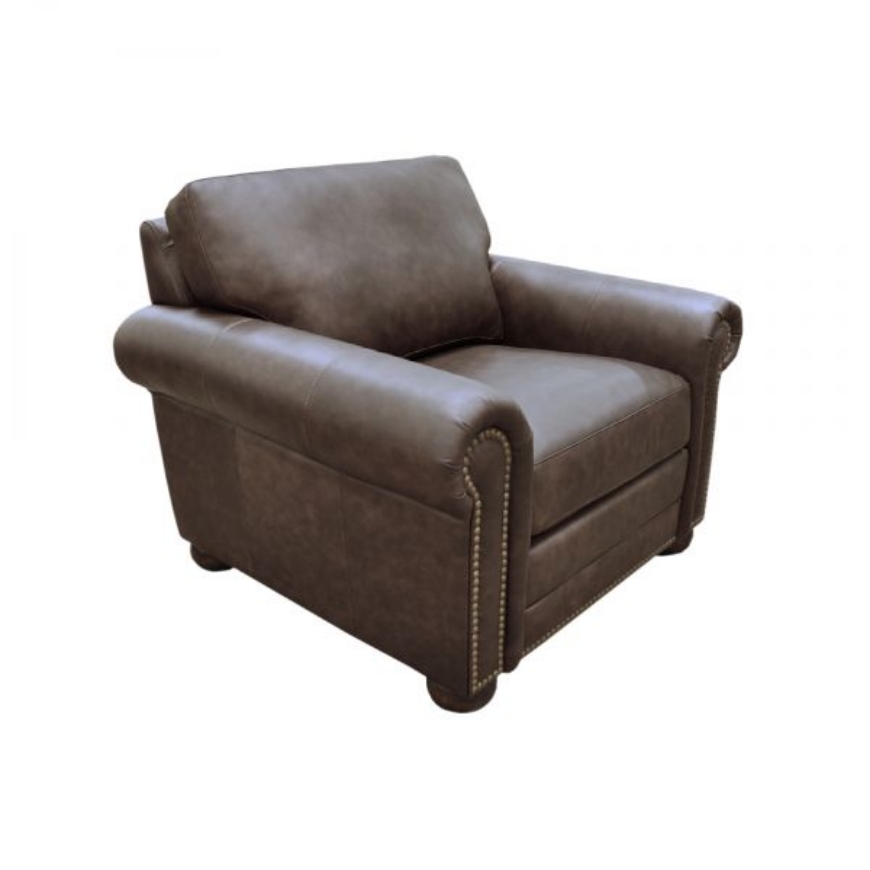 Picture of ATHENS TOP GRAIN LEATHER CHAIR