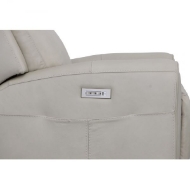 Picture of BARNETT LEATHER POWER RECLINER WITH POWER HEADREST & LUMBAR
