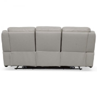 Picture of BARNETT LEATHER POWER RECLINING SOFA WITH POWER HEADRESTS & LUMBAR