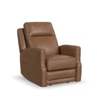 Picture of MAXWELL LEATHER POWER GLIDING RECLINER WITH POWER HEADREST AND LUMBAR