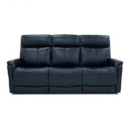 Picture of VIEW LEATHER POWER RECLINING SOFA WITH CONSOLE, POWER HEADRESTS & LUMBAR