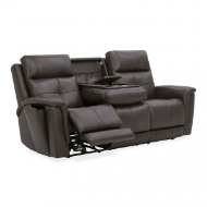 Picture of RANGER LEATHER POWER SOFA WITH CONSOLE, POWER HEADREST, LUMBAR, HEAT & MASSAGE