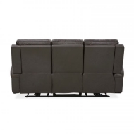 Picture of RANGER LEATHER POWER SOFA WITH CONSOLE, POWER HEADREST, LUMBAR, HEAT & MASSAGE