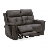 Picture of RANGER LEATHER POWER LOVESEAT WITH POWER HEADREST, LUMBAR, HEAT & MASSAGE